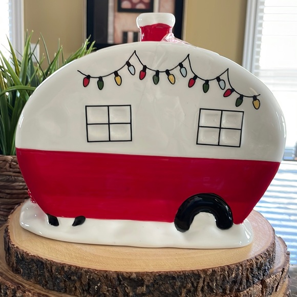 Rae Dunn Campy Christmas Canister - Picture 3 of 3